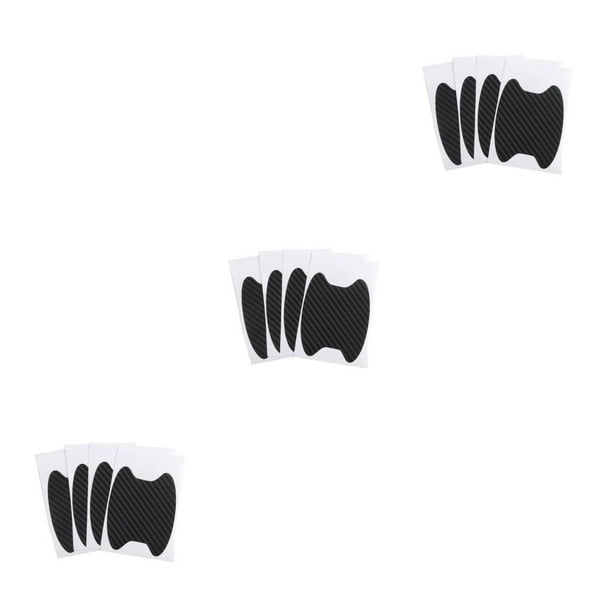 Sidaley 4 Uds película de manija de puerta de coche Protector de manija de coche profesional duradero adhesivos antiarañazos ajustables de Type1 NO1