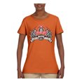 thumbnail image 2 of Wild Bobby Ford Shelby Vintage Checkered Flag Women Graphic Tee, 2 of 6
