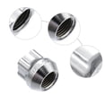 thumbnail image 2 of X Autohaux M14x15 Car Wheel Lock Lug Nuts Set Anti Theft Lug Nut Screw Fit for Tesla 3 S X Y 2012-2022-Pack of 5 Silver Tone, 2 of 5