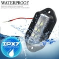 thumbnail image 6 of 2X LED License Plate Light Waterproof License Plate Tail Light for Trailers, RV, Trucks, Boats, 6 of 8