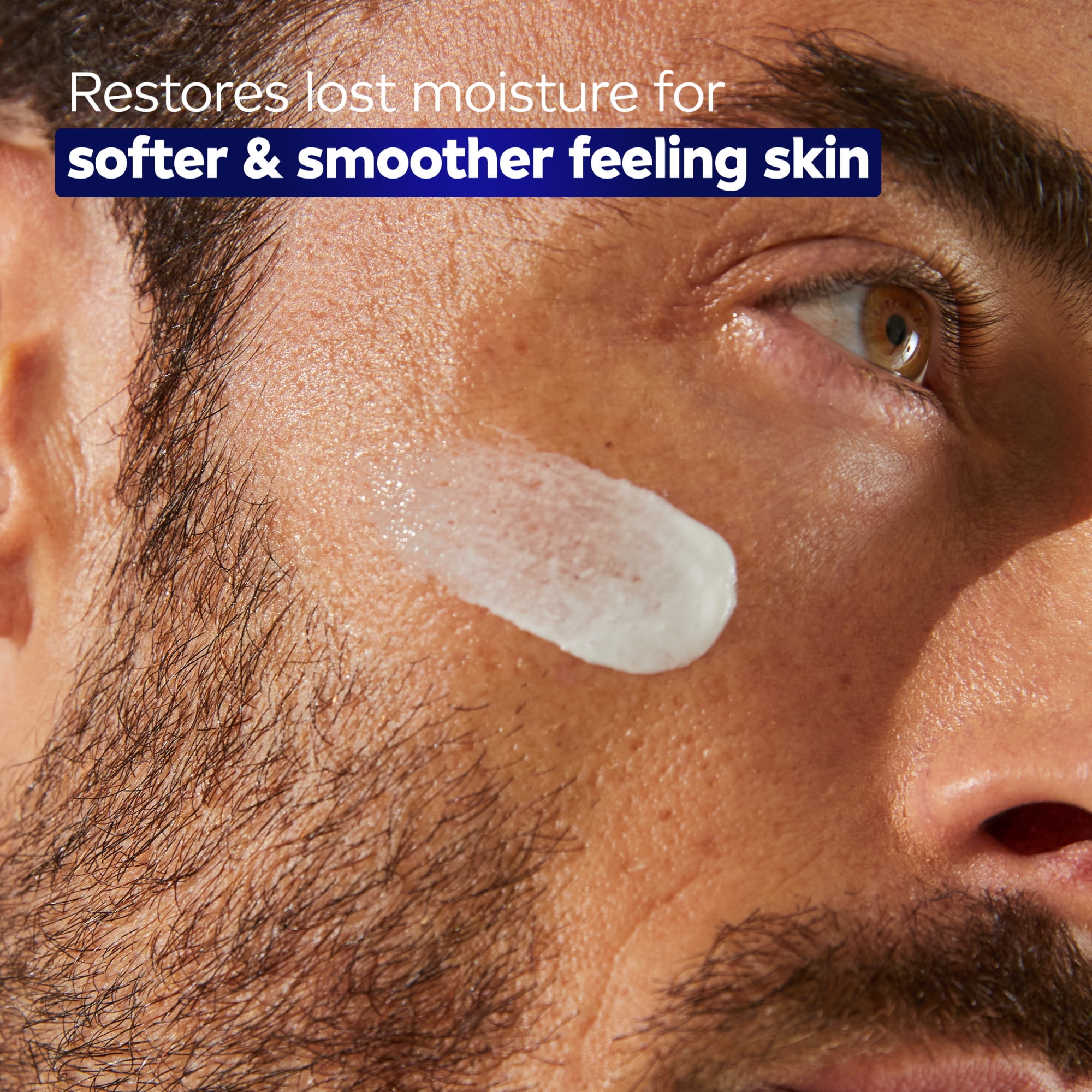 NIVEA MEN Age Defense Daily Face Moisturizer SPF 30, Hyaluronic Acid, Pro-Retinol, 1.7 fl oz