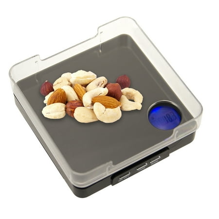 Digital Pocket Scale LCD Display Tare Function 0.1g Accuracy Oz (Best Powder Measure Accuracy)