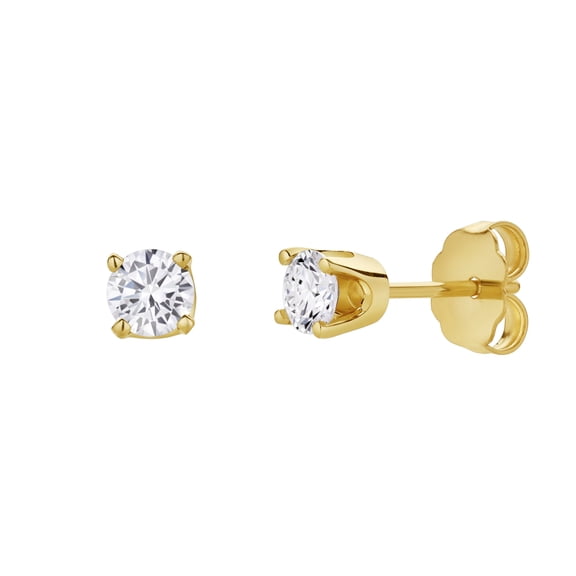 Seraph 0.40 Ct TW Lab Grown Round Diamond Studs 14K Gold Earrings