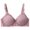 Pink#bras for women#15, variant on Women Lace Wireless Bra Plus Size Adjustable Strap Full Coverage Bras Elegant Comfortable Breathable Bras Pink 95C