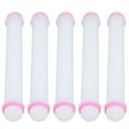 thumbnail image 3 of LHCER 5Pcs Non‑Stick Rolling Pin Food Grade Soft Pottery Clay Roller Baking Tool FoND, 3 of 8