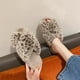 thumbnail image 1 of Pantuflas de casa para mujer, puntas abiertas, cómodas, interiores, cubiertas de felpa, pantuflas planas Wmkox8yii hj789, 1 of 6