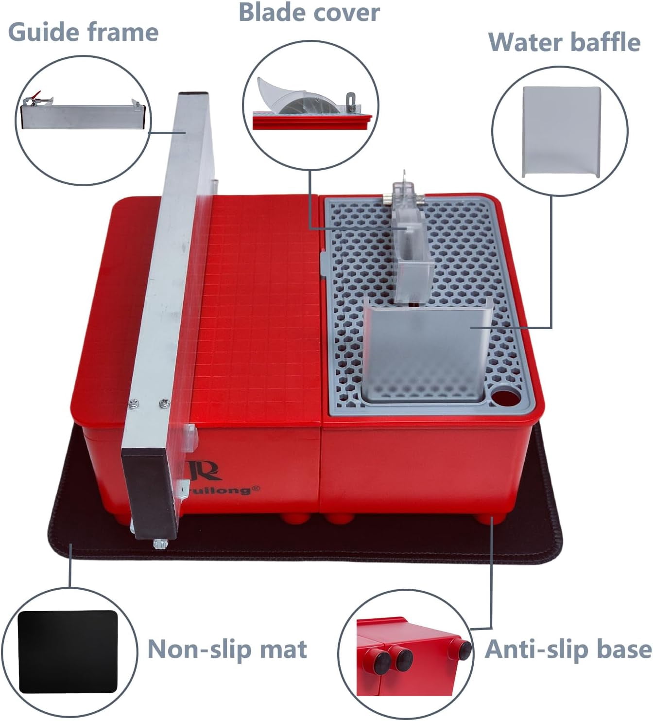 Trim Saw with diamond coated saw blade - Glass Bottle Cutter, Stone, Glass Cutting, Trimming, Sawing Machine for cutting glass and brittle hard materials cutting machine