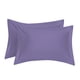 thumbnail image 1 of PiccoCasa 2Pcs Fundas de Almohada de Algodón para Cama, Lavanda No Estándar, 1 of 7