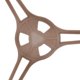 thumbnail image 3 of HEANUJJ Soporte Para Giratorio De Microondas Color Marrón Para Cocina Con Triangular Compacto, 3 of 8