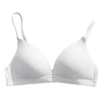 thumbnail image 3 of Women Seamless Bra for Small Bust 34A-38C Padded Triangle Wireless Bralette Comfortable Everyday Bra, 3 of 4