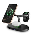 thumbnail image 1 of Base de Carga HYPERGEAR inalambrica Qi 3en1 para iPhone reloj y Airpods, 1 of 9