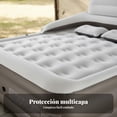 thumbnail image 4 of Abbraccia Colchón inflable para camping, cama de aire automática, esterilla portátil, uso en casa y exterior, bomba integrada, 4 of 6