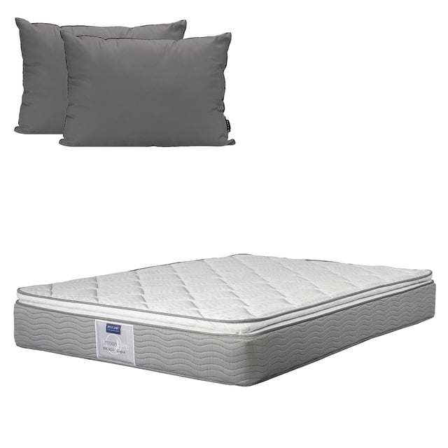 Colchón Queen Size + Almohadas 2-Pack Dicasa Cupra