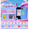 thumbnail image 3 of Inadays Kids Smart Phone for Boys Gifts - Toddler Christmas Birthday Gift for Age 3 4 5 6 7 8 Year Old, Kids Cell Phone Toy with Touchscreen, Dual Cameras, Learning,Mp3 Player,Games with 32 GB Card, 3 of 8
