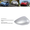 thumbnail image 3 of Door Mirror Covers Side Mirror Cover Caps Rearview Replacement Compatible with  Fiesta 2008 to 2017 ABS Plastic Wing Mirror Cap Side Door Rearview Mirror Cover, 3 of 7