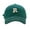 Green, variant on Spring Summer Big Headed Soft Top R Letter Solid Duck Tongue Baseball Cap
