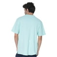 thumbnail image 4 of AVA Athletica Men's Cotton Classic Fit Round Neck&nbsp;Soft T-Shirt with Pocket; Teal; MD, 4 of 6