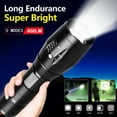 thumbnail image 4 of Super Bright 90000Lm Led Tactical Flashlight Military Led Torch 5 Modes Zoomable, 4 of 5