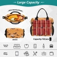 thumbnail image 4 of Large Insulated Lunch Bags for Women Men Leakproof Thermal Meal Lunch Tote Bag for Office Work Picnic Travel Halloween Decorations Black 9L, 4 of 6