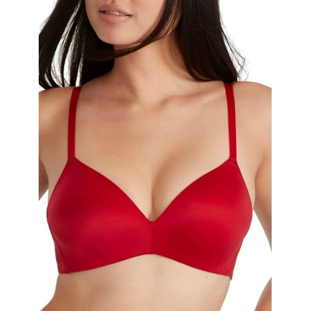 b.tempt d by Wacoal Future Foundations Wire-free Plunge T-Shirt Bra  Red 32B