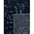 thumbnail image 6 of Unique Loom Del Mar Collection Area Rug - Jennifer (2' 7" x 10' Runner Blue/Navy Blue), 6 of 8
