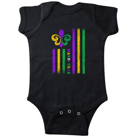 

Inktastic Mardi Gras Flag Gift Baby Boy or Baby Girl Bodysuit