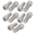 thumbnail image 1 of Unique Bargains Vis de Tête de Douille Hexagonale en Acier Inoxydable 304 1/4 Pieds-20 x 5/8 Pieds 10 Pcs, 1 of 3