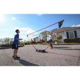 thumbnail image 2 of ZUME GAMES 4 Player Outdoor Backyard Portable Badminton Set with Case - Black / Red, 2 of 8