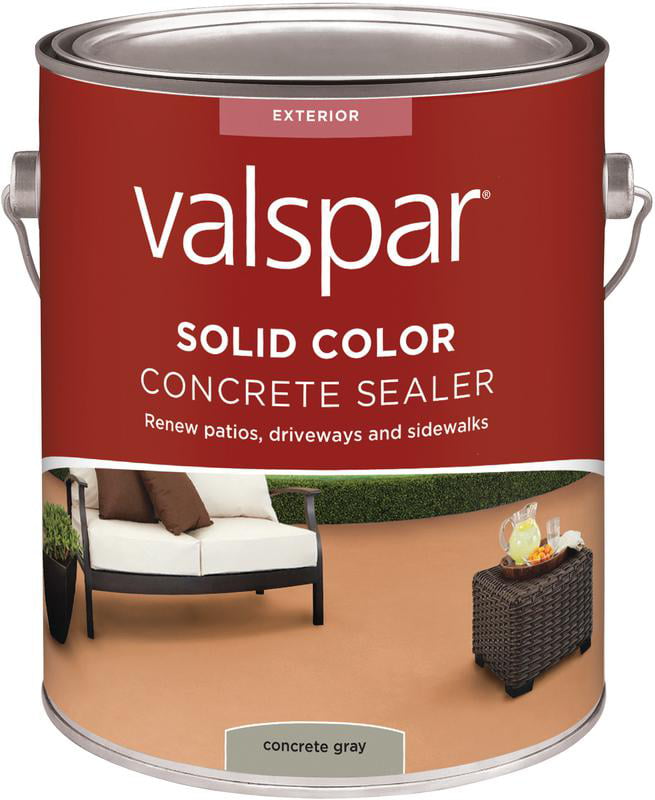 82020 1 Gallon Gray Concrete Sealer, Outdoor Concrete Sealer Lowe S