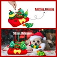 thumbnail image 2 of Juguete para perros Lepawit Christmas Hide and Seek Squeaky Puzzle x6, 2 of 9
