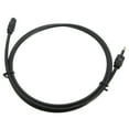 thumbnail image 3 of 2X 1M 3Ft Toslink A Mini Plug 3.5mm Cable de Audio óPtico Digital SPDIF Chapado en Oro, 3 of 5