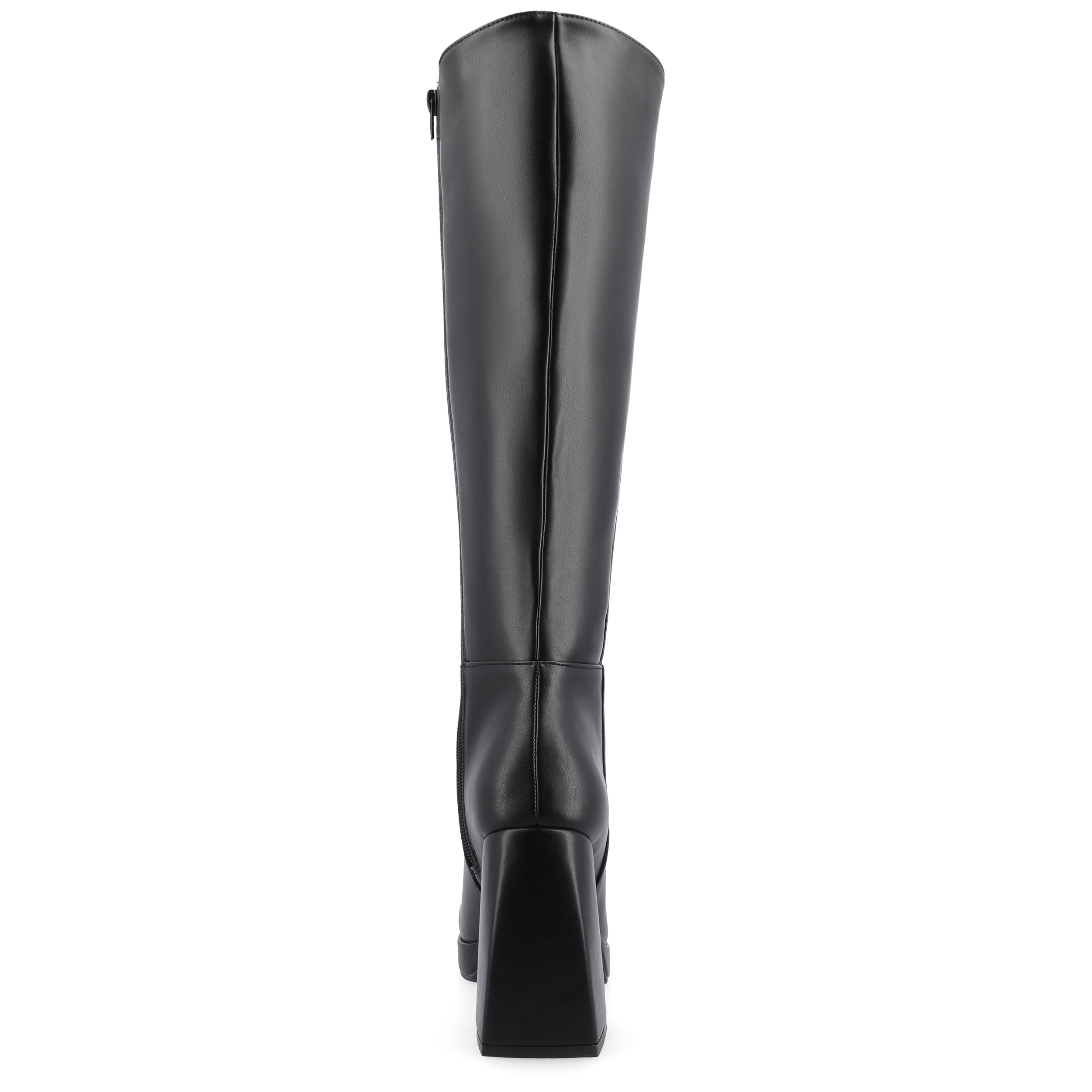 Journee Womens Mylah Platform Square Toe Boots