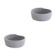 thumbnail image 2 of Injueey Cestas de almacenamiento de cuerda de algodón útiles, caja organizadora de escritorio tejida, cesto de ropa de bebé para cosméticos Gris 20*20*8 cm/0.16 kg 2piezas, 2 of 6