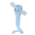 thumbnail image 2 of Mini ventilador portátil de bolsillo, ventilador USB de refrigeración de mano flexible, para el hogar, oficina, viajes, al aire libre, azul, 2 of 5