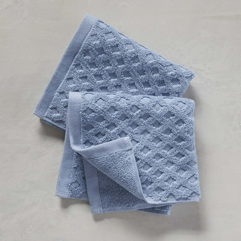 Sonoma Goods For Life Charcoal Infused 6-piece Bath Towel Set - Blue -  Lovely!