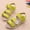 Yellow, variant on RTKFRFLM Girls Princess Beach Sandals Three-Flower Decor Soft Sole Shoes Pink 8-9 Years