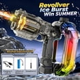 thumbnail image 4 of Electric Water Gun Pineapple Space Blaster LED Light Automatic Continuous Fire Water Shooter Toy,Fast Absorption Refill Sy High Speed Motor Summer Outdoor Pool Beach Water Fight Kids Toy, 4 of 8
