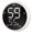 White, variant on Digitial Kitchen Timer, Smart Productivity Countdown With Magnetic, Desk Timer In Classroom, ADHD For Kids, With 5 15 25 45Mins Shortcut Setting
