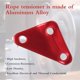 thumbnail image 3 of Tent Aluminum Alloy Rope Tensioner (Red), 30pcs Triangular Aluminum Cable Adjuster, Tent Cable Tensioner for Camping and Hiking, 3 of 5
