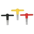 thumbnail image 2 of 3Pcs Drum Key T Shaped Wrench with Silicone Protective Cover Musical Instrument Parts, 2 of 7