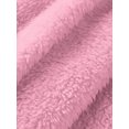 thumbnail image 6 of Fangasis Women Knit Tops Solid Color Pullover Long Sleeve Tunic Blouse Ladies Casual Fleece Fuzzy Top Plain Loungewear Pink XS, 6 of 7