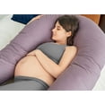 thumbnail image 4 of Almohada corporal QUEEN ROSE en forma de U, 165 cm, para embarazo, refrescante, 4 of 6