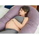 thumbnail image 4 of Almohada corporal QUEEN ROSE en forma de U, 165 cm, para embarazo, refrescante, 4 of 6