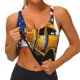 thumbnail image 3 of Fotbe American Truck Sujetador Deportivo Largo sin Aros para Mujer con Almohadillas y Soporte Medio, Transpirable y Absorbente, Camiseta Tipo Chaleco o Tank Top-Medium, 3 of 8