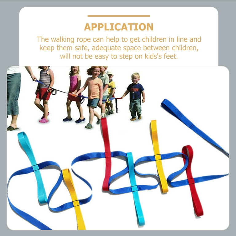 Group Leash Walking Rope Toddlers Preschool Line Safety Daycare  Kindergarten Ropes Child 