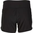 thumbnail image 3 of Women's Boxercraft Black NC State Wolfpack Stretch Woven Lined Shorts, 3 of 3