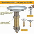 thumbnail image 3 of 70mm Pop-up Drain for Bathroom Sink, Kitchen Sink, Bathroom Sink, 3 of 4