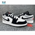 thumbnail image 3 of Ni - ke Ni - ke Air Jordan 1 Low GS AJ1 Panda Toe Kids Casual Shoes HF3188-106, 3 of 5