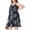 Black, variant on MLDRA Women's Plus Size Dress Floral Round Neck Sleeveless Summer Stretchy Short Dresses Beach Tank Sundress