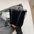 thumbnail image 2 of Bolso Tipo Cubo Gamuza para Mujer Hombro Hobo Con Correa Ajustable Viajes (), 2 of 8
